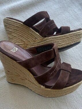 Ugg Tawnie Wedges Size 6